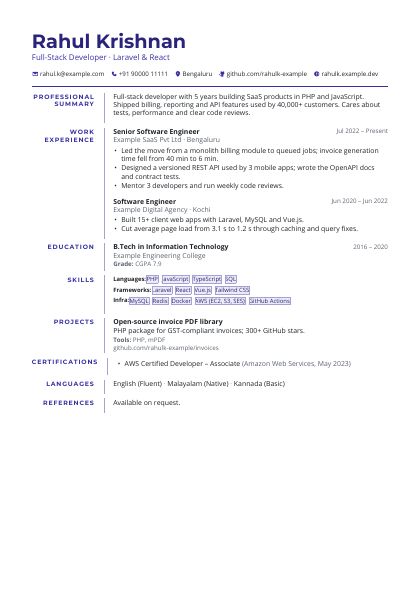 Margin Titles Indigo Bold
