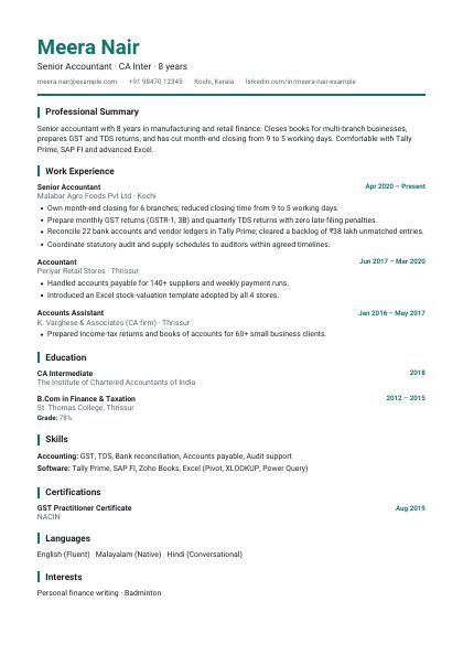 Modern Teal Sharp