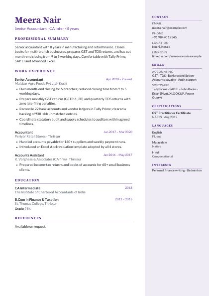 Side Panel Plum Elegant