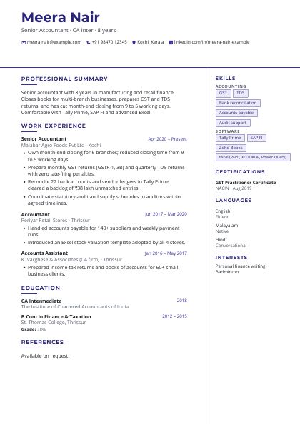 Split Column Indigo Bold